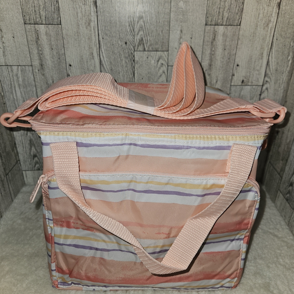 Thirty-One Pastel Striped Lunch Pail